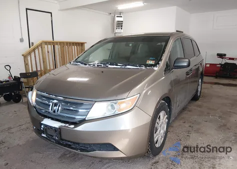 2011 Honda Odyssey Lx из США, поврежденный, VIN 5FNRL5H20BB040505
